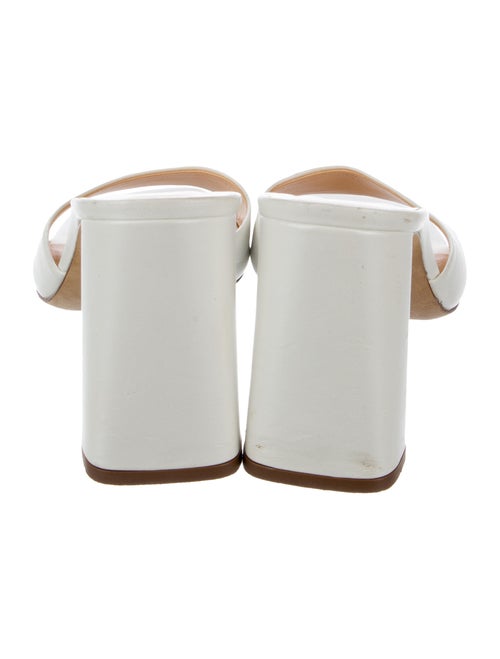 By Far Leather Slides