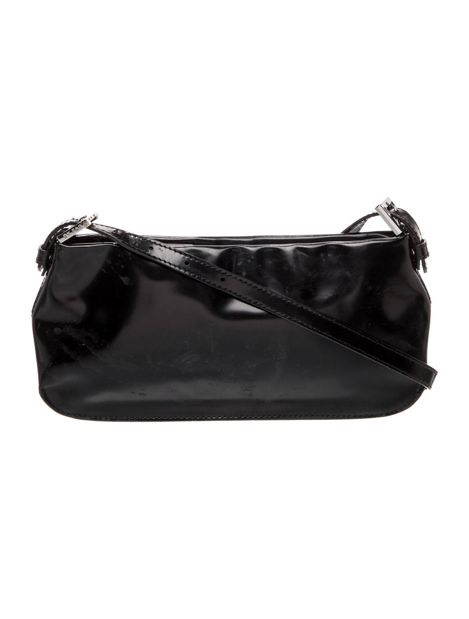 By Far Patent Leather Shoulder Bag
