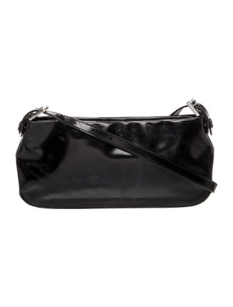 By Far Patent Leather Shoulder Bag