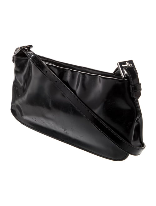 By Far Patent Leather Shoulder Bag