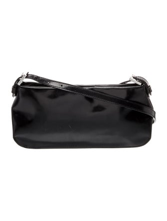 By Far Patent Leather Shoulder Bag