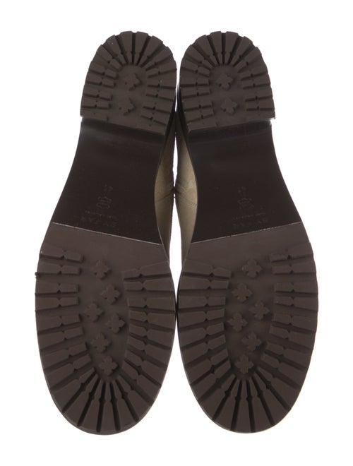 By Far Suede Combat Boots