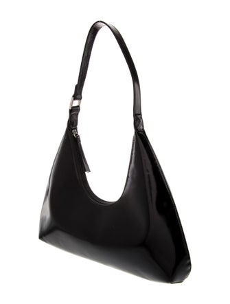 By Far Patent Leather Top Handle Bag
