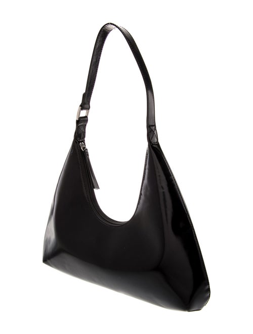 By Far Patent Leather Top Handle Bag