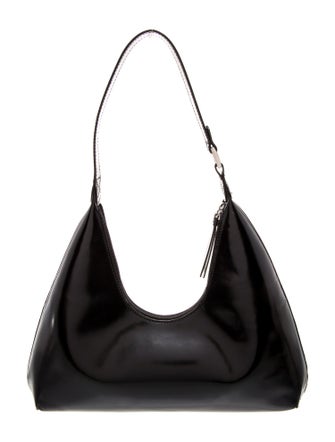 By Far Patent Leather Top Handle Bag