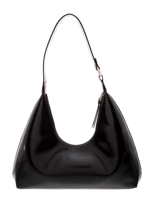 By Far Patent Leather Top Handle Bag