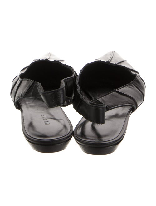 By Far Leather Slingback Flats