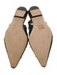 By Far Leather Slingback Flats