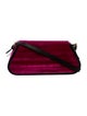 By Far Velvet Top Handle Bag