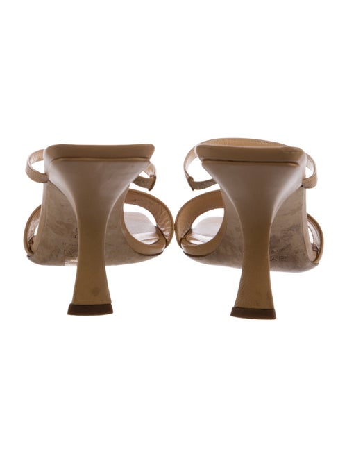 By Far Leather Slides