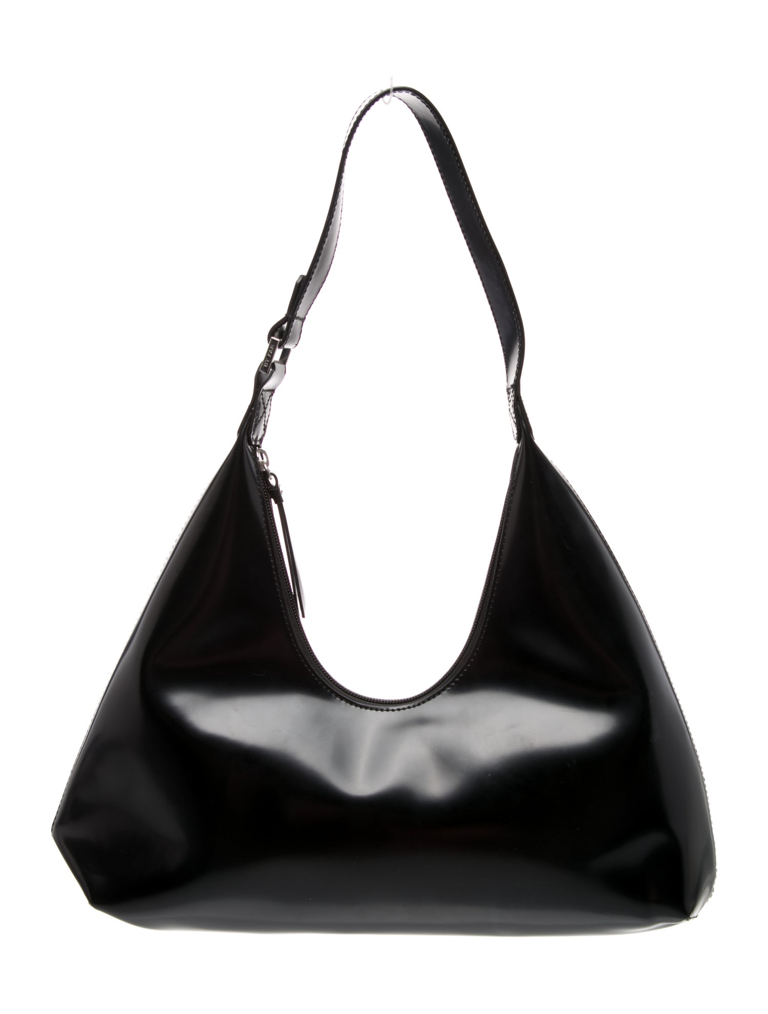 By Far Patent Leather Shoulder Bag