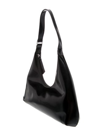 By Far Patent Leather Shoulder Bag