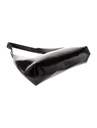 By Far Patent Leather Shoulder Bag