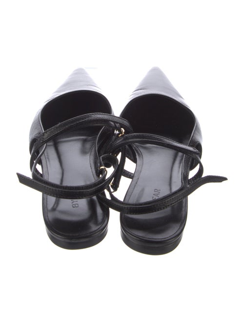 By Far Leather Slingback Flats