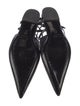 By Far Leather Slingback Flats