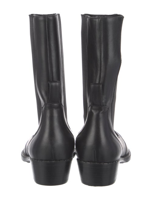 By Far Leather Western Boots