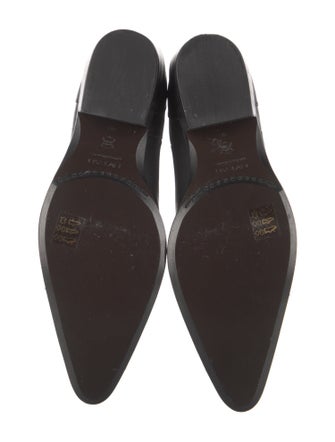 By Far Leather Western Boots