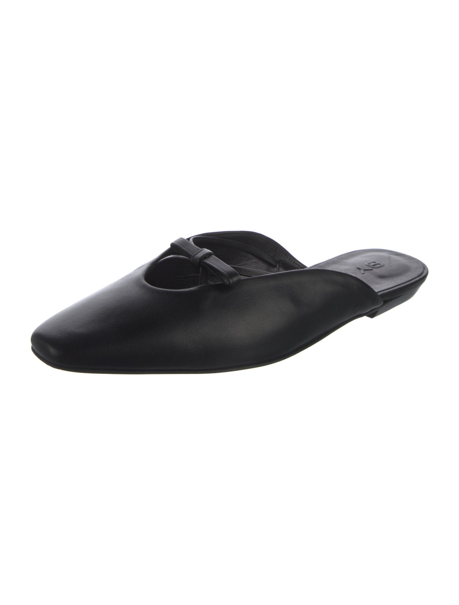 By Far Leather Mules