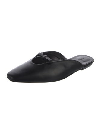 By Far Leather Mules