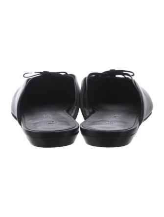 By Far Leather Mules