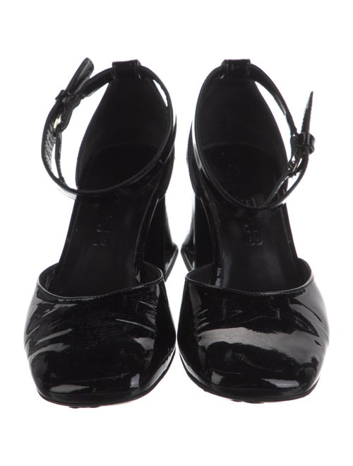 By Far Patent Leather D'Orsay Pumps