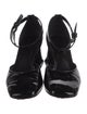 By Far Patent Leather D'Orsay Pumps
