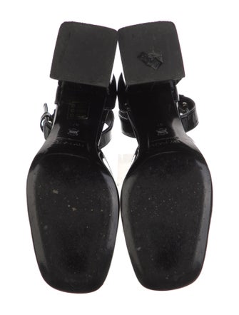 By Far Patent Leather D'Orsay Pumps