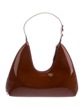 By Far Patent Leather Shoulder Bag