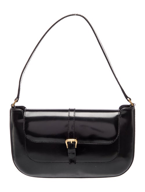 By Far Patent Leather Shoulder Bag