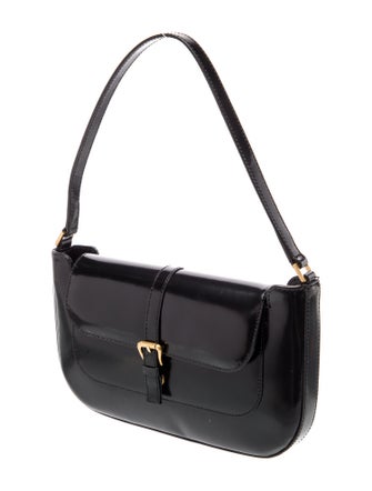 By Far Patent Leather Shoulder Bag