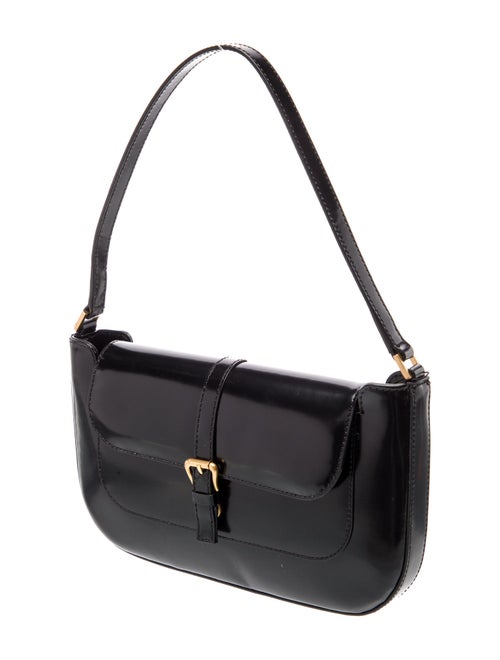 By Far Patent Leather Shoulder Bag