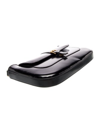 By Far Patent Leather Shoulder Bag