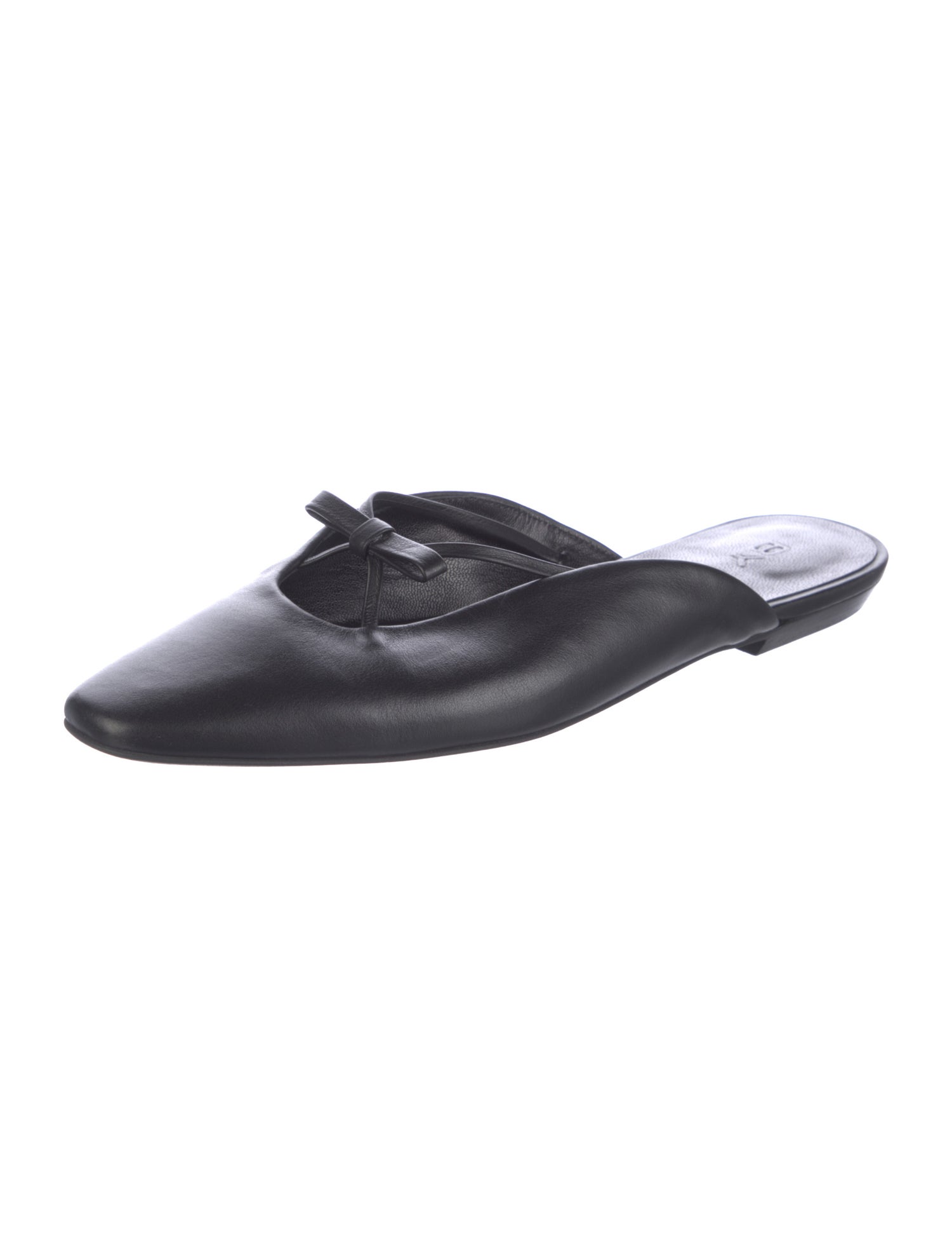 By Far Leather Mules