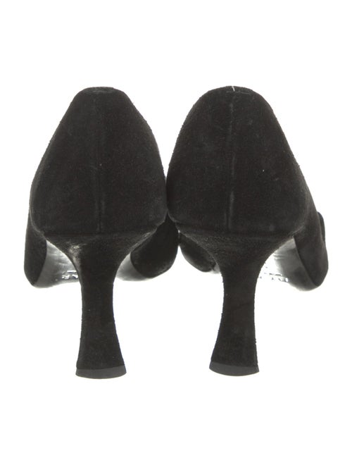 By Far Suede Pumps