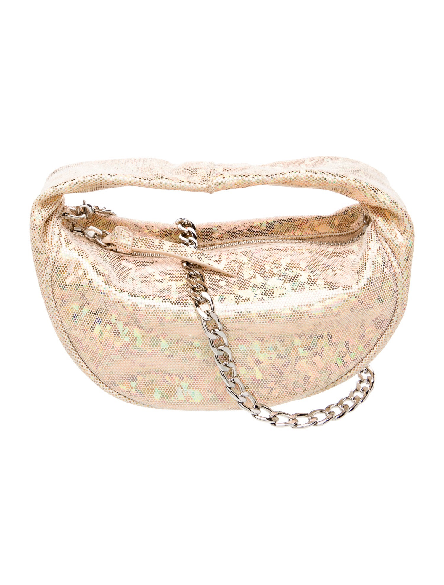 By Far Leather Top Handle Bag