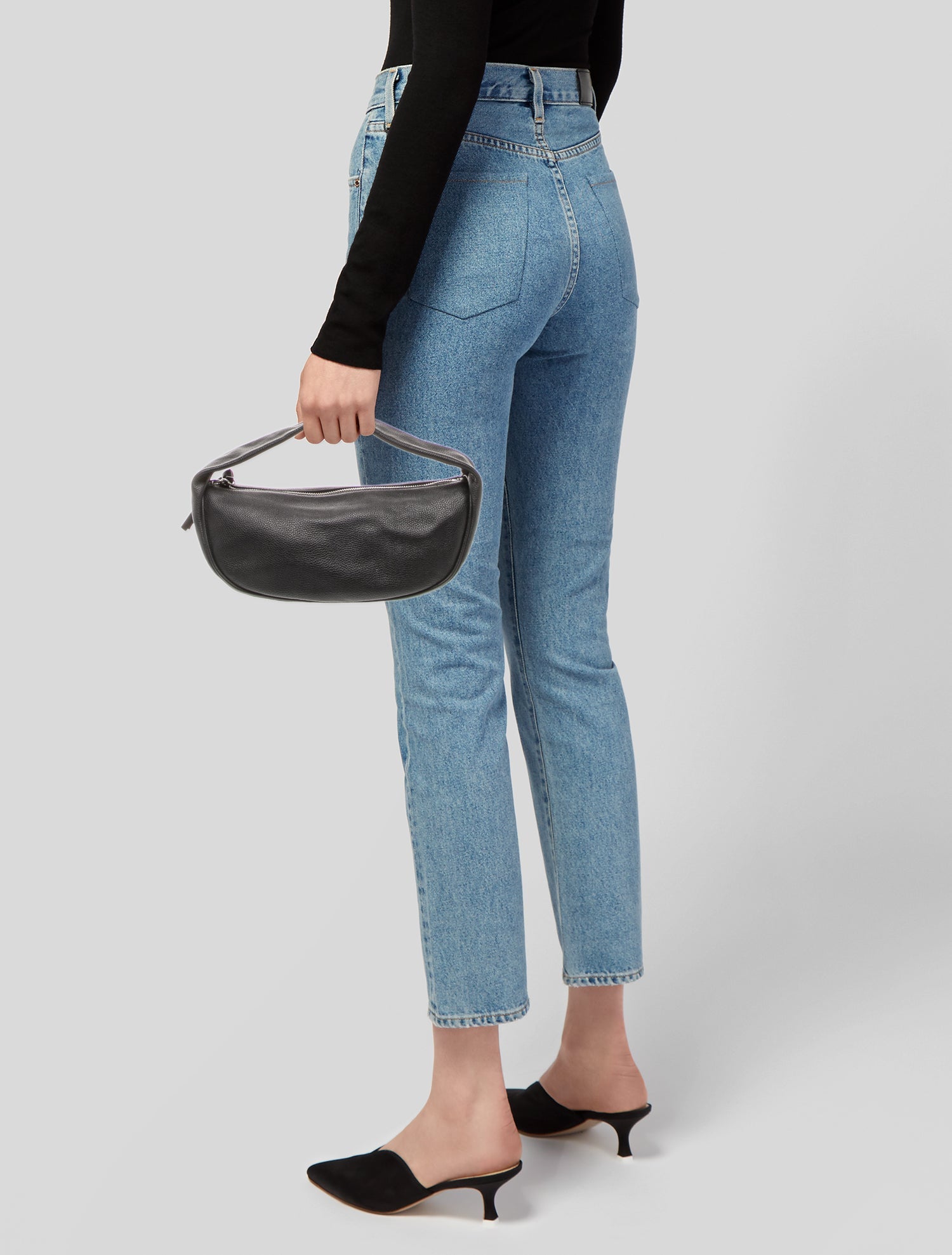 By Far Leather Shoulder Bag