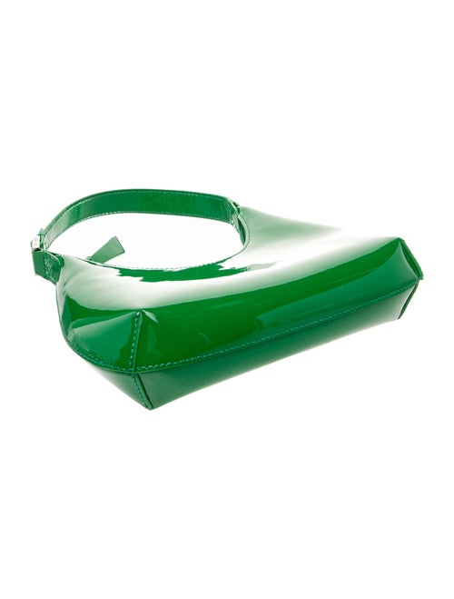 By Far Patent Leather Top Handle Bag