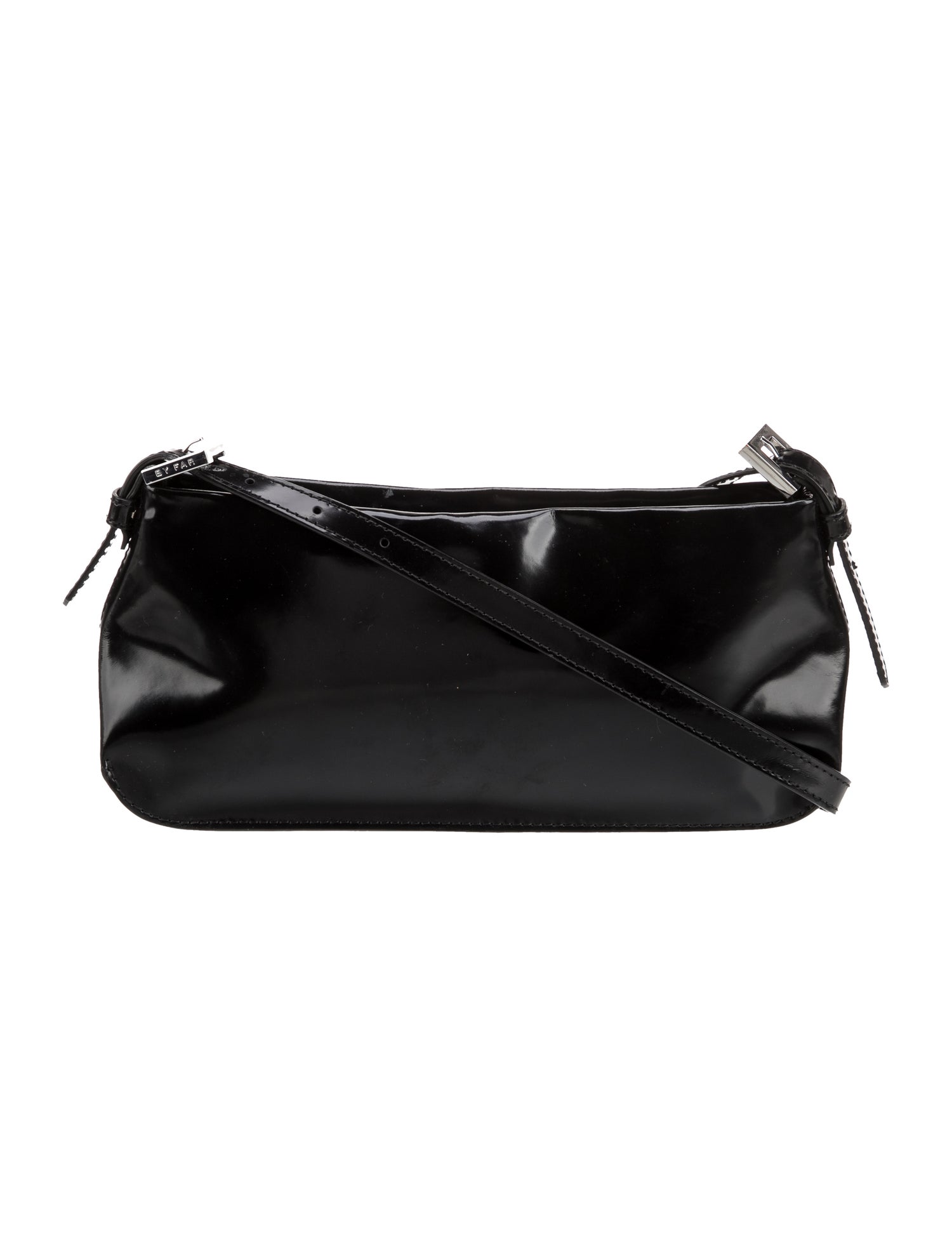 By Far Patent Leather Shoulder Bag
