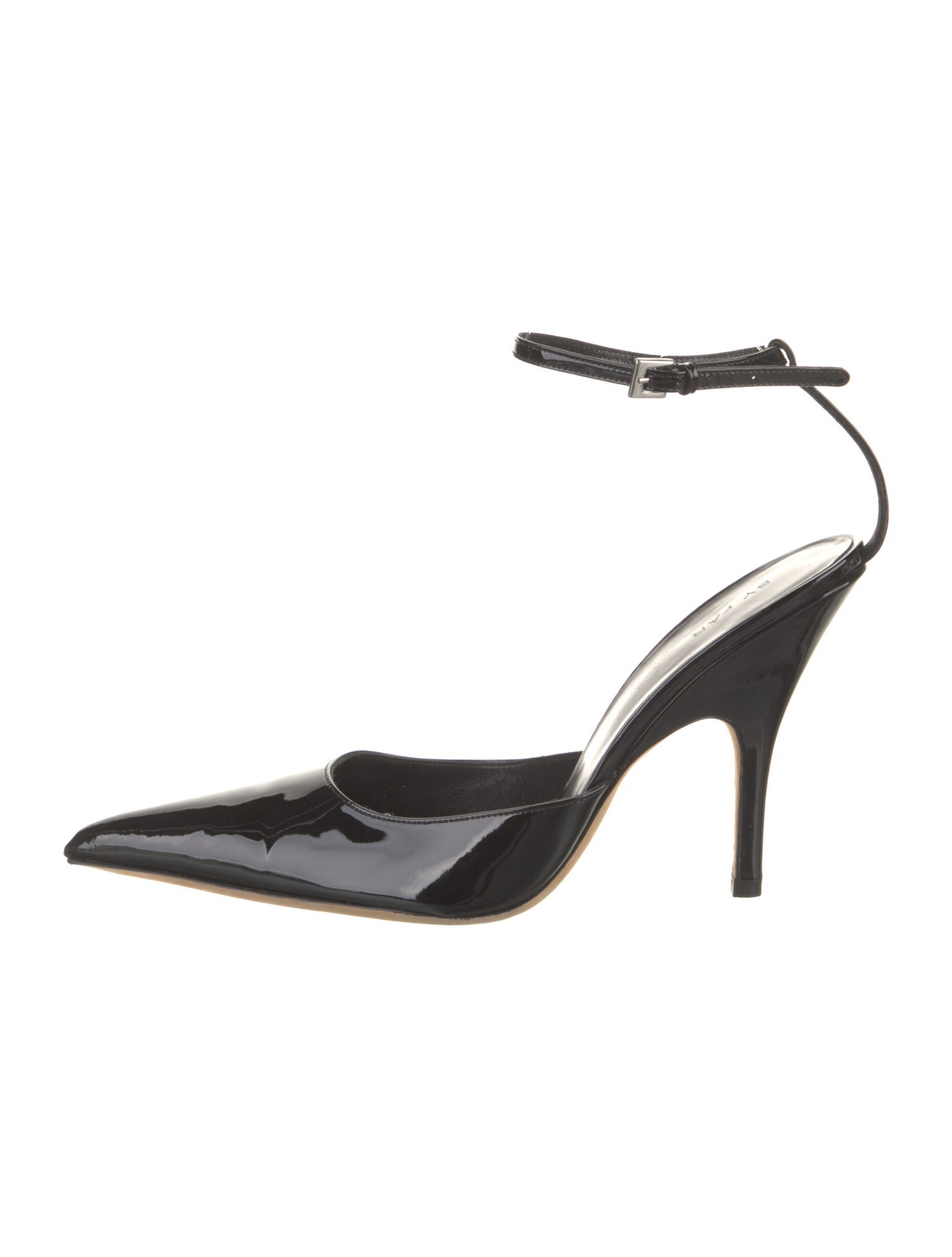 By Far Patent Leather D'Orsay Pumps