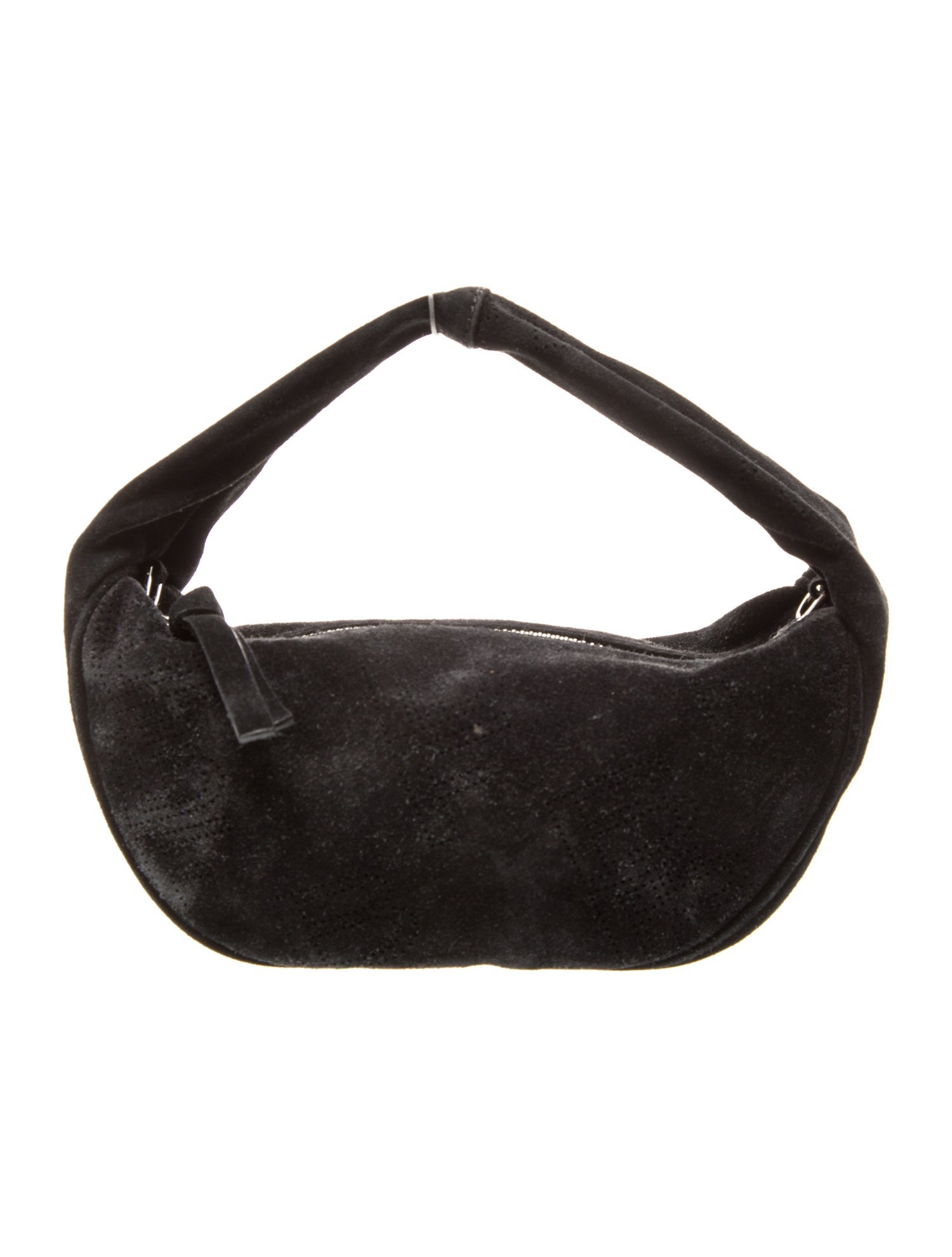 By Far Suede Shoulder Bag