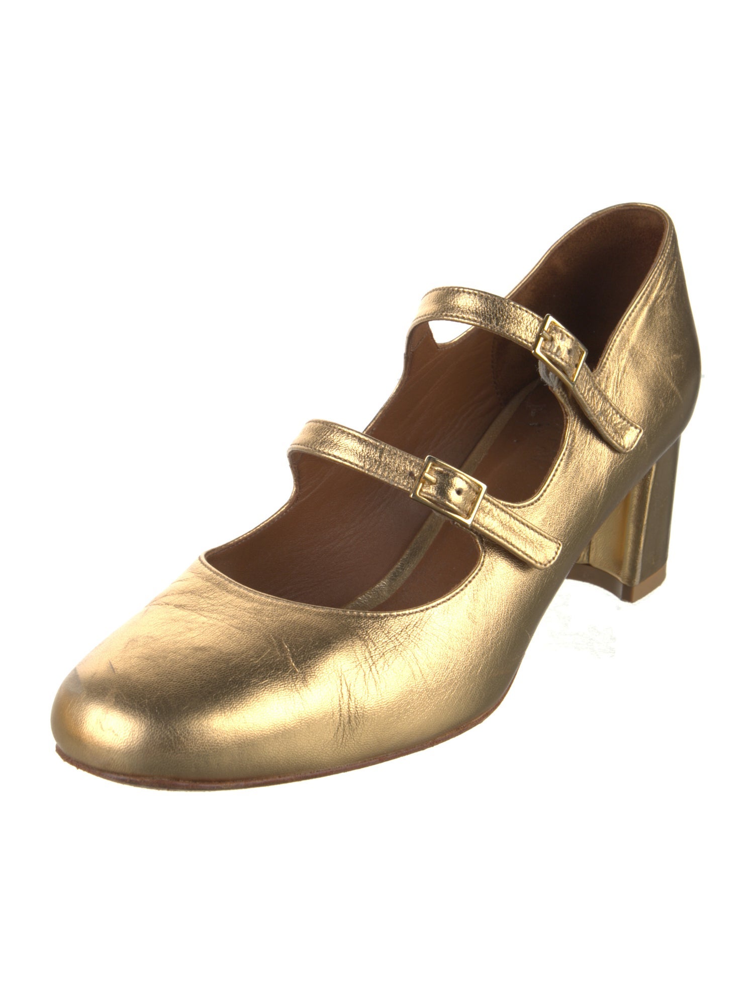 By Far Leather Pumps