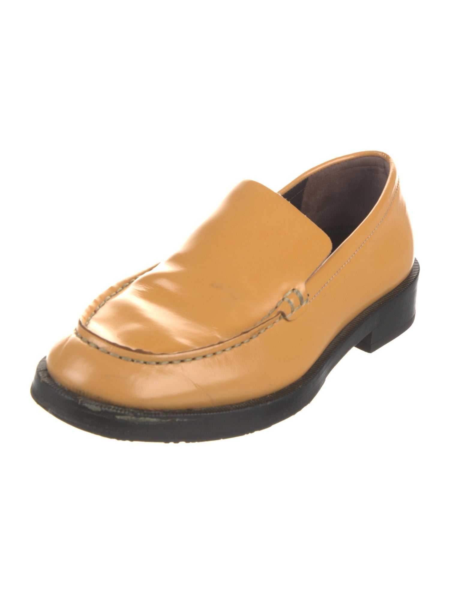 By Far Leather Loafers