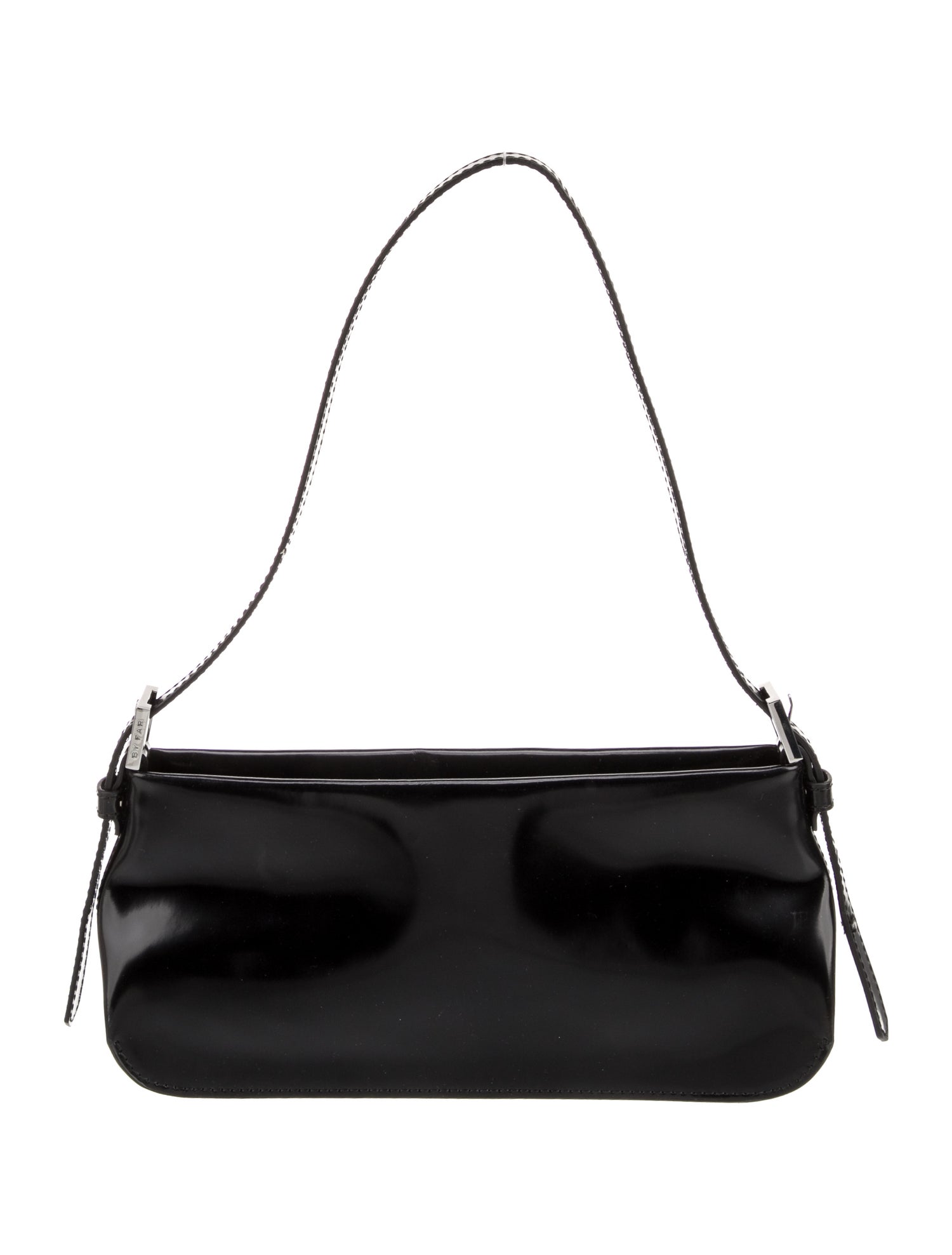By Far Patent Leather Shoulder Bag
