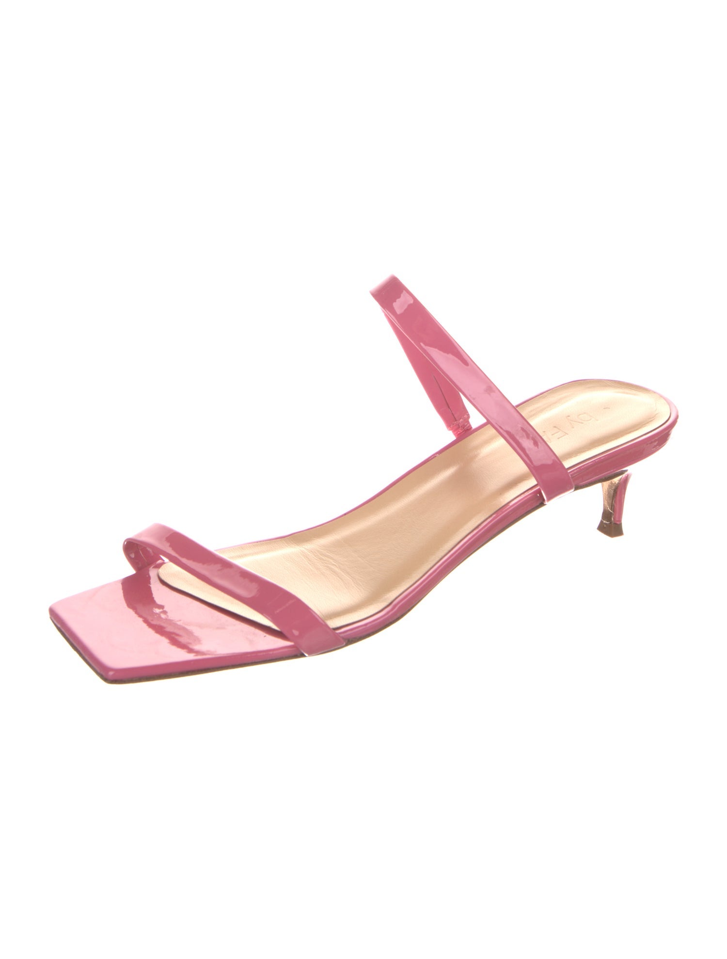 By Far Patent Leather Sandals