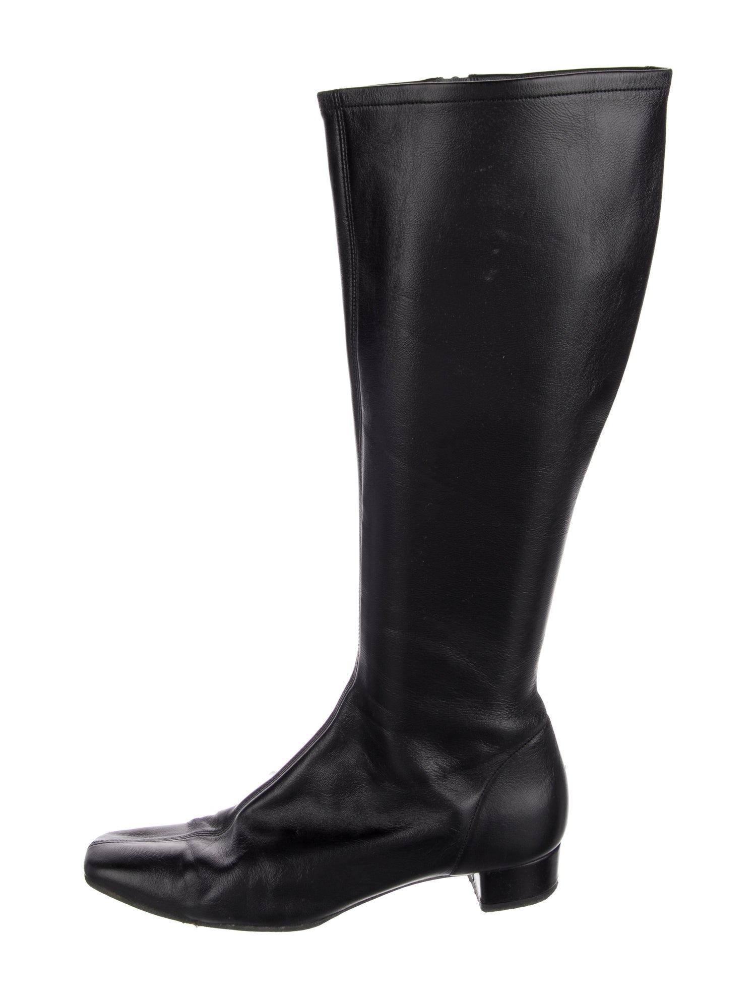 By Far Leather Riding Boots