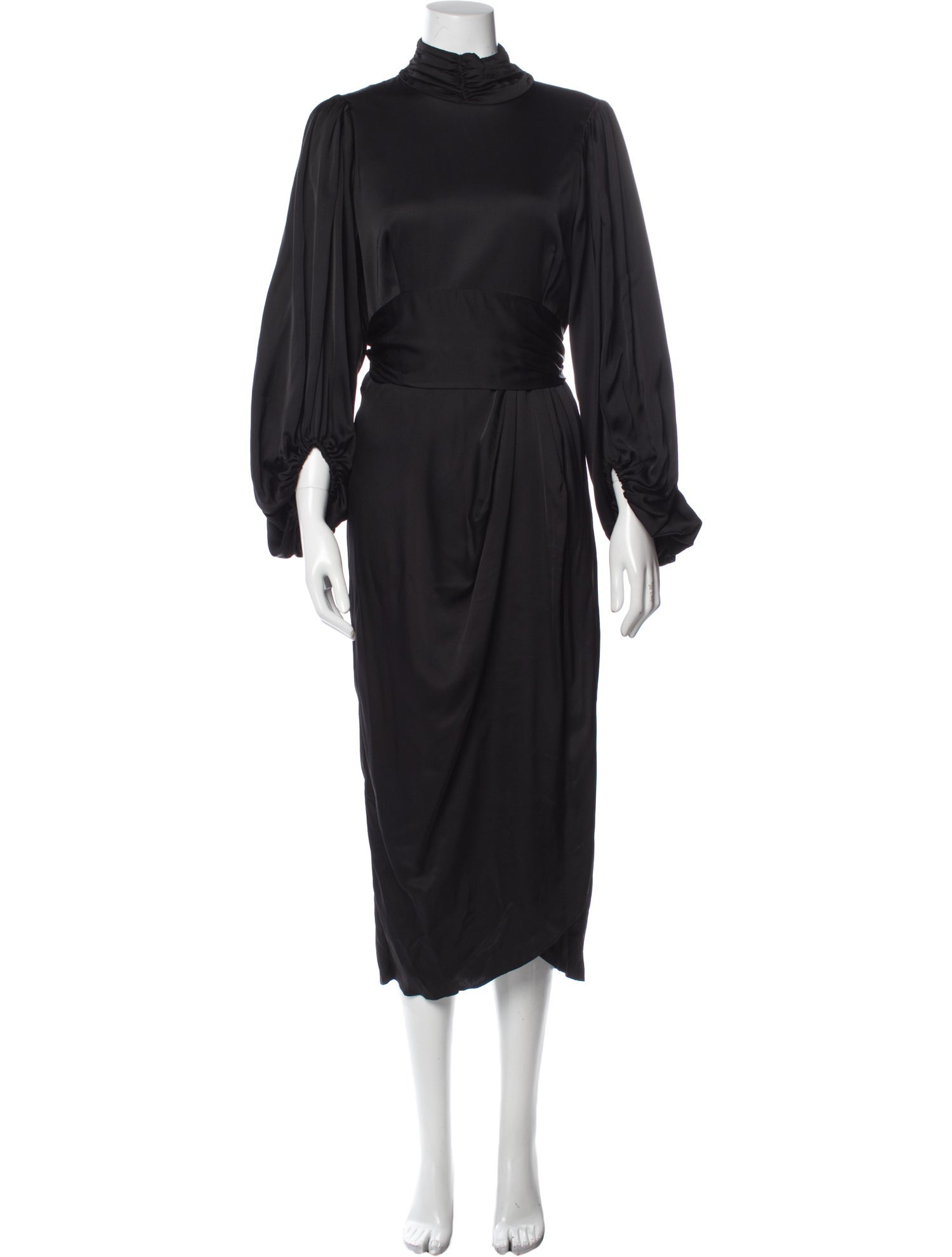 By Malina Turtleneck Long Dress