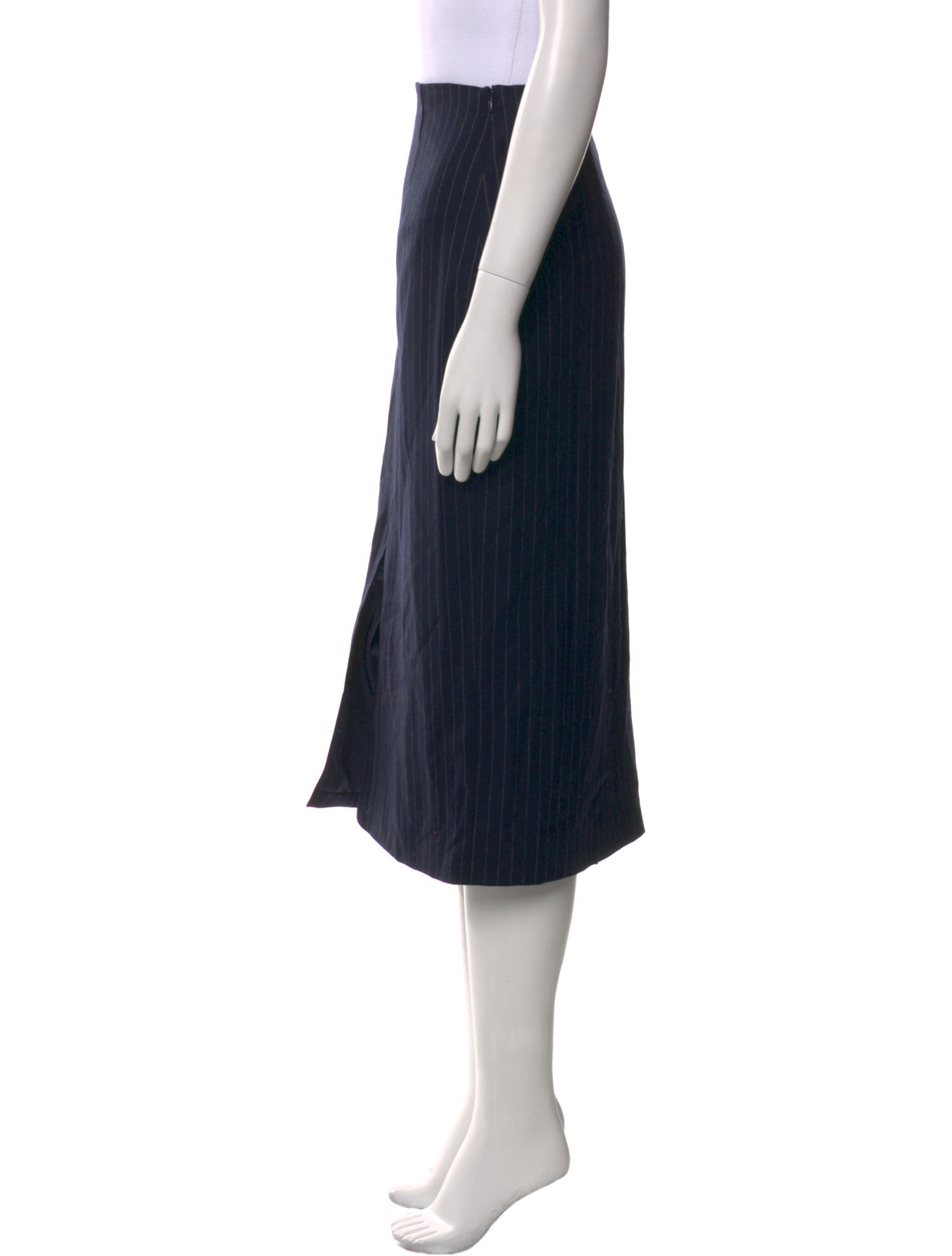 By Malina Wool Midi Length Skirt