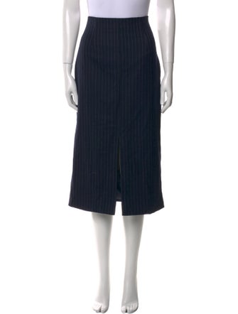 By Malina Wool Midi Length Skirt