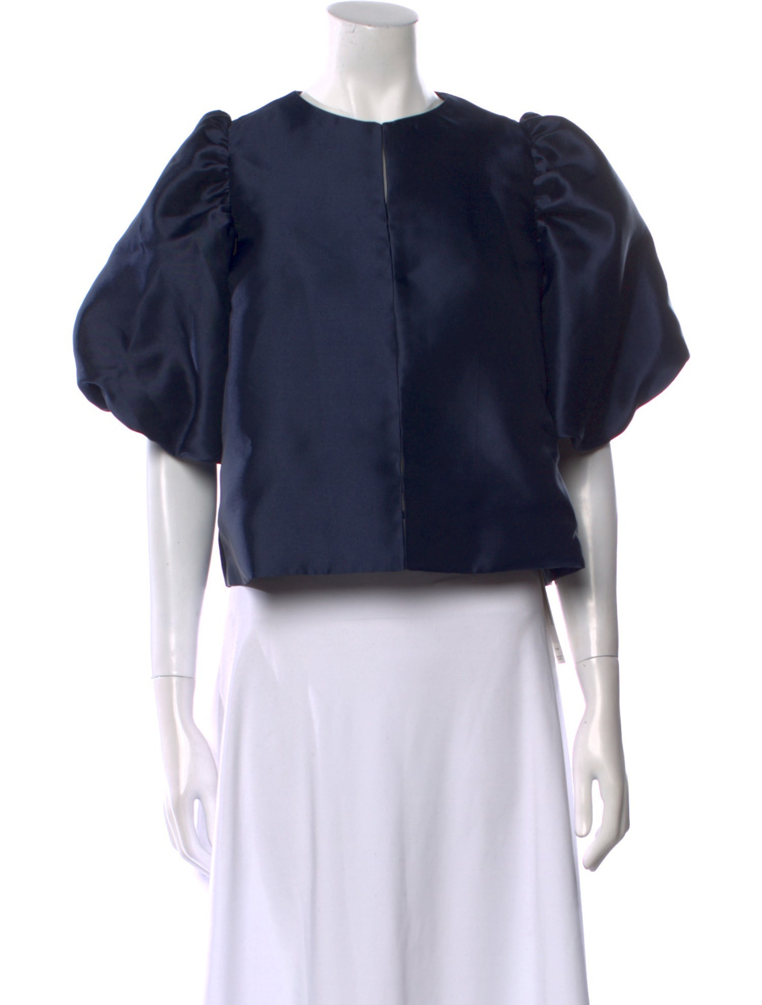 By Malina Crew Neck Short Sleeve Crop Top w/ Tags