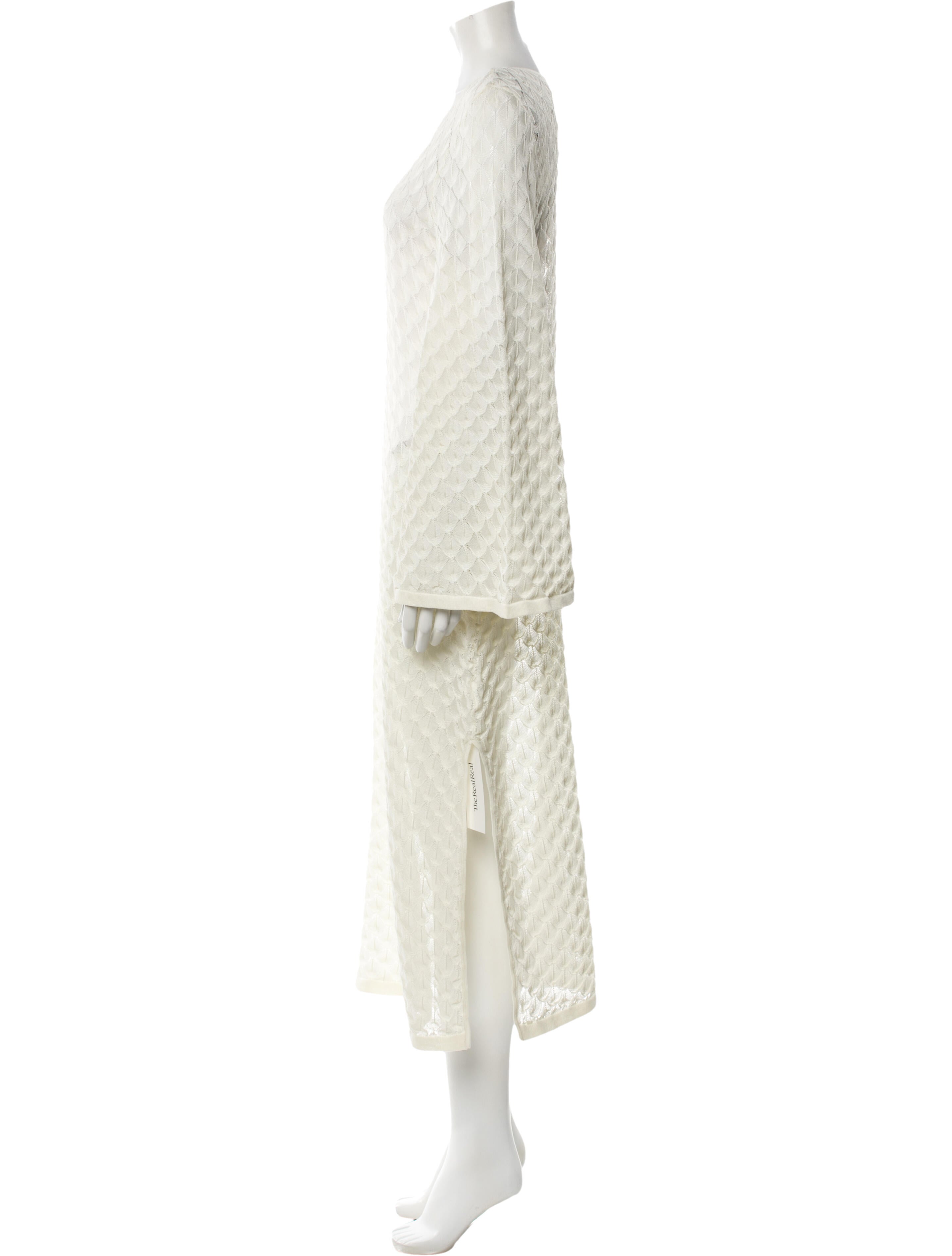 By Malina V-Neck Midi Length Dress